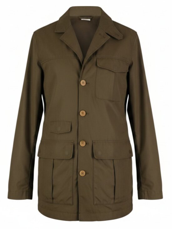 Fjällräven Other - Fjallraven Jacket Mens Extra Small Olive Green G 1000 Travel Blazer Waxed Canvas